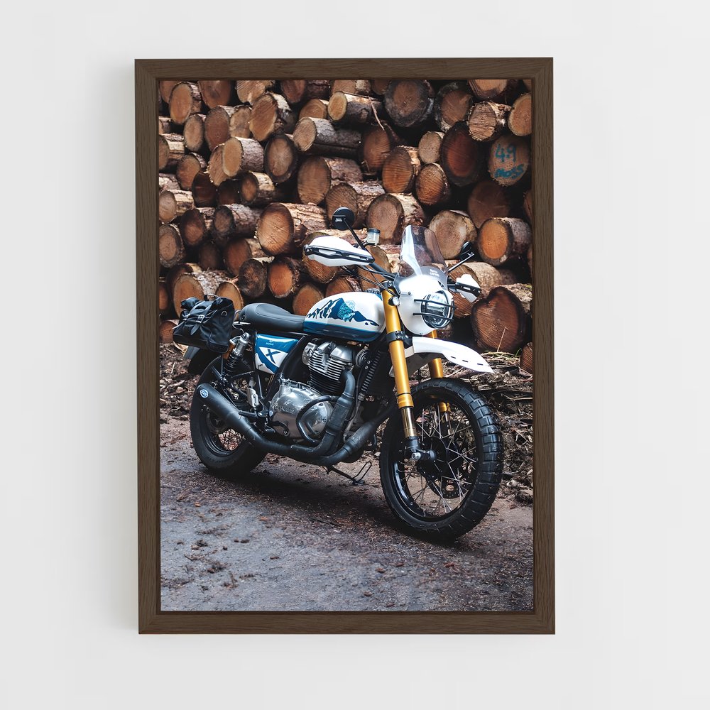Poster Riders of the Timber – affiche Royal Enfield (vue 5)